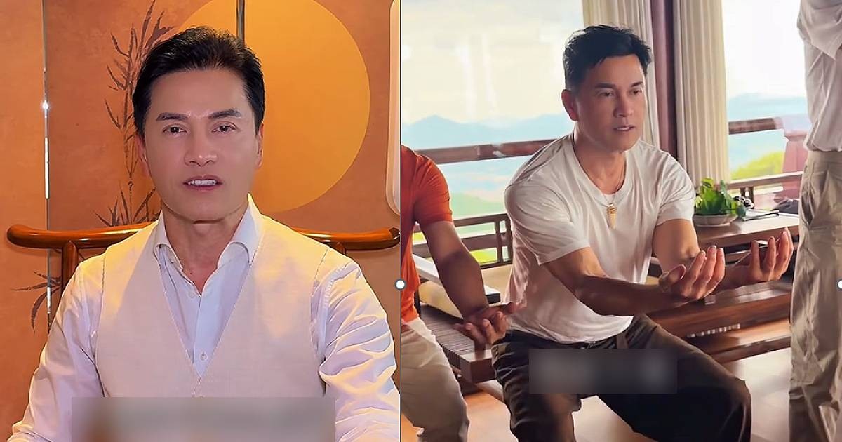 Ray Lui teaches his style of youth-preserving horse stance