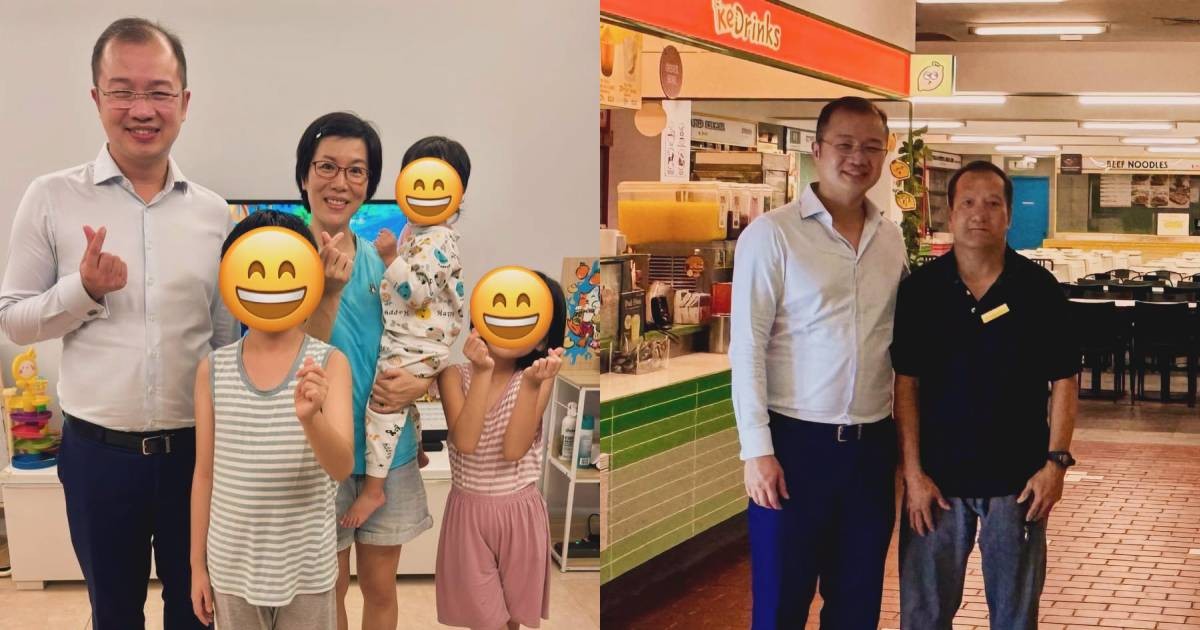 MP Louis Chua visits boy injured in signboard collapse at Rivervale Mall, says affected area cleared by BCA