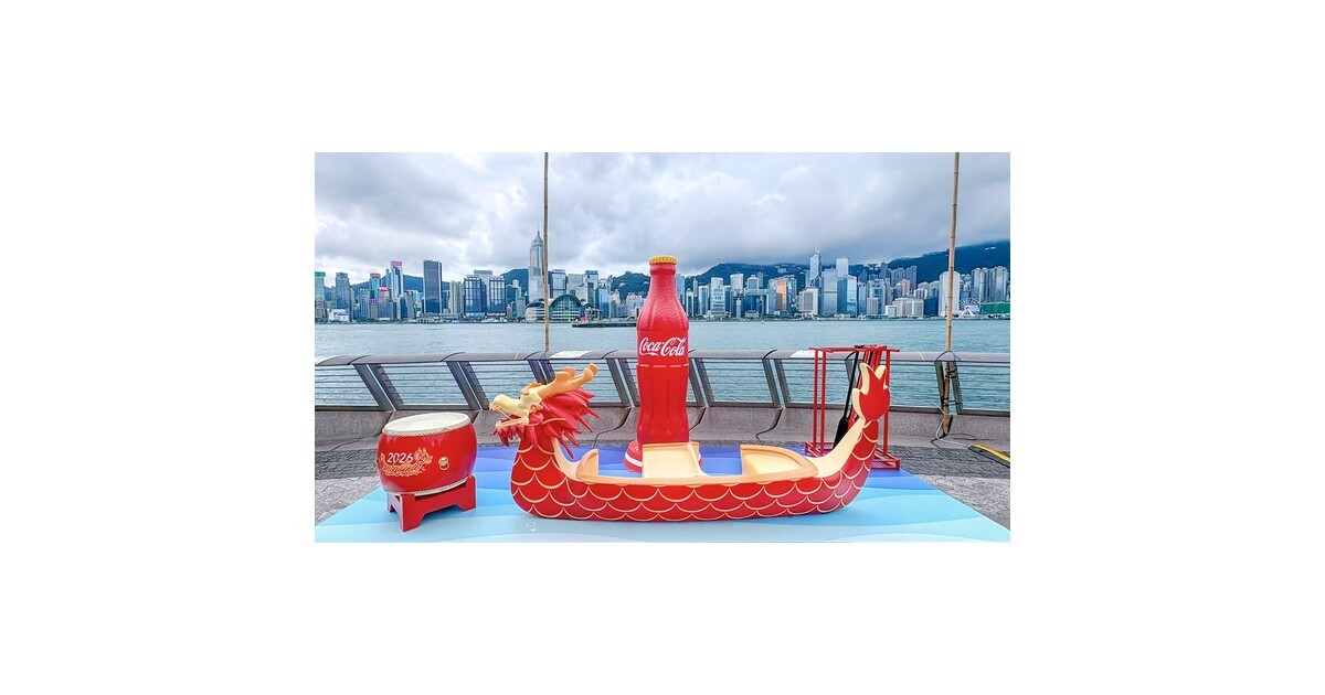 Swire Coca-Cola HK Refreshes the 2026 Sun Life Hong Kong International Dragon Boat Festival with Giant Festive Installation at the Avenue of Stars