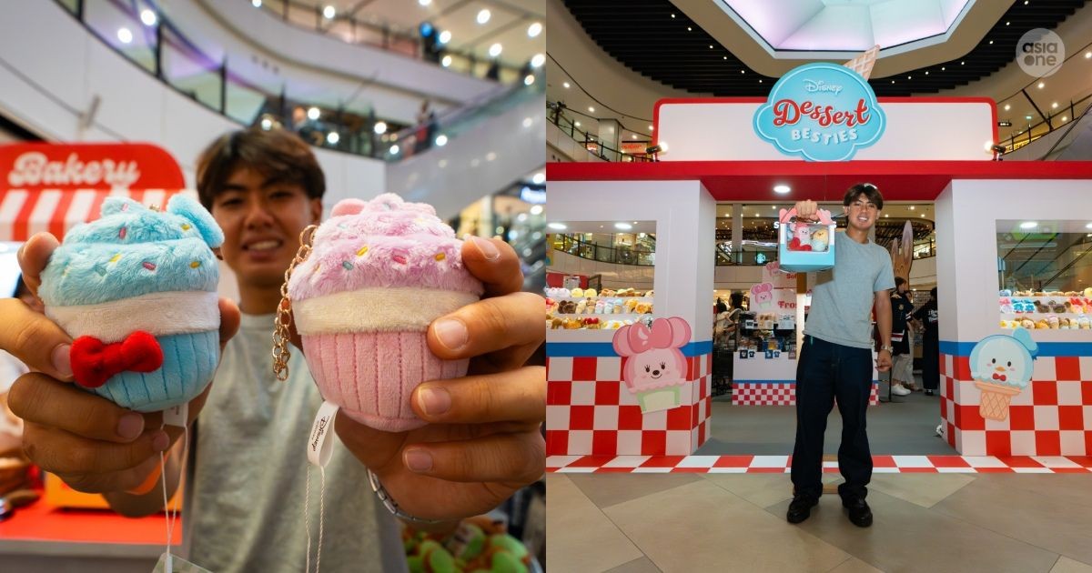 I got 'served' Disney-themed 'sweet treats' in a mall, and I tried everything