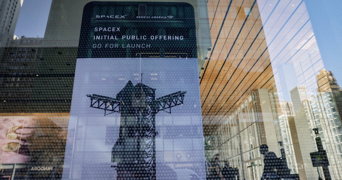 China and Hong Kong users unable to access SpaceX website, IPO documents