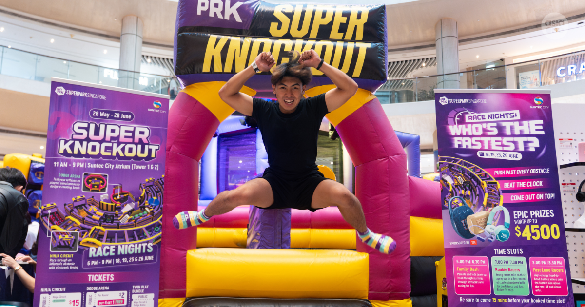 Step up your school holiday fun with limited time SuperPark course and MINISO's One Piece Pop-Up at Suntec City   