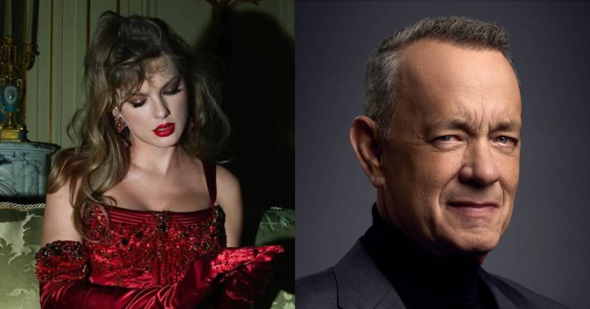 Taylor Swift asks Tom Hanks and Tim Allen to sign her original VHS cassette of Toy Story