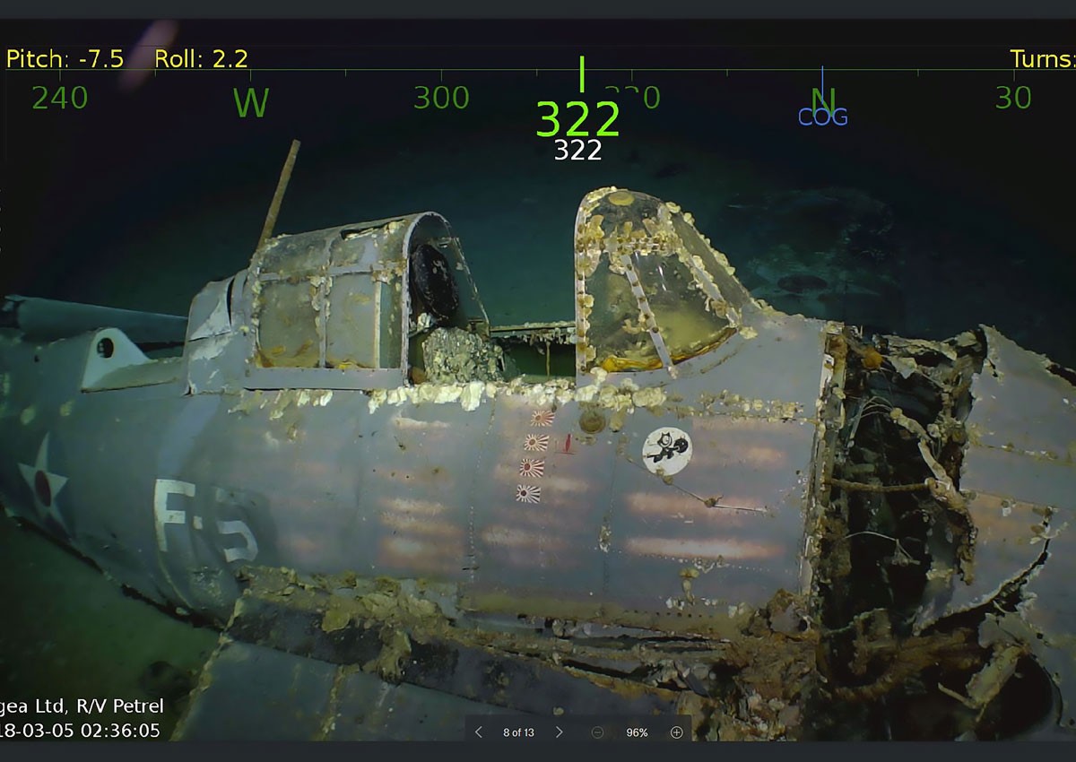 Wreckage found of WWII aircraft carrier USS Lexington