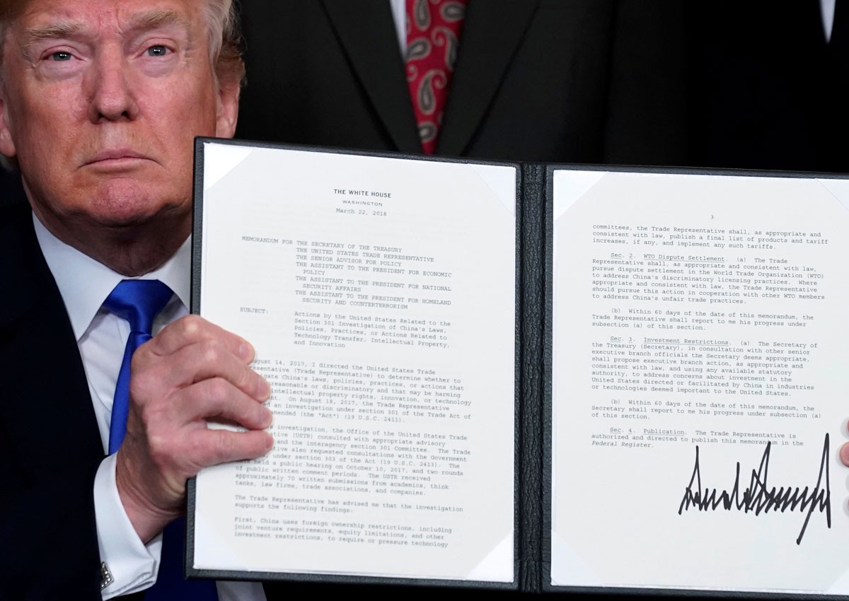 China 'would fight to the end' in any US trade war, says embassy 