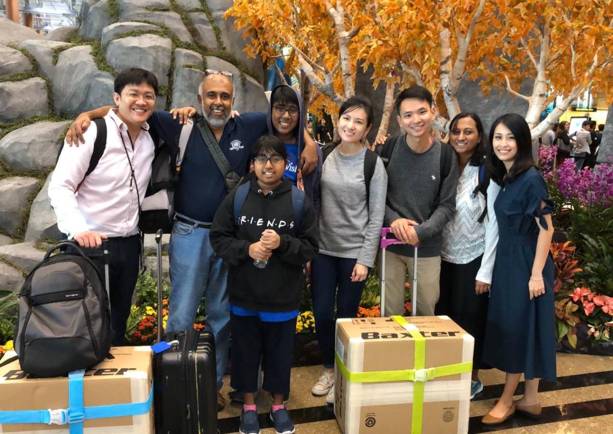 Who says you shouldn't date a co-worker? Singapore couple-turned-colleagues share passion for making wishes come true