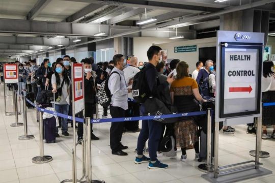 Thai immigration officers at Bangkok's Suvarnabhumi airport diagnosed with Covid-19