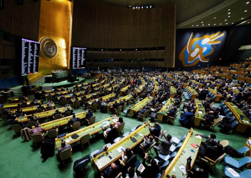 UN General Assembly in historic vote denounces Russia over Ukraine invasion