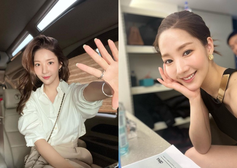 How to achieve Park Min-young's girl-next-door makeup and hair
