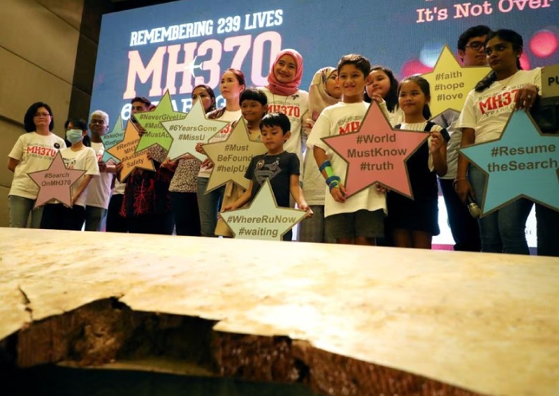 9 years on, families urge new search for missing Malaysia plane MH370