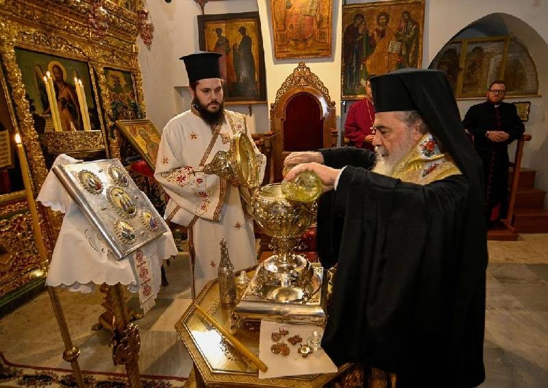 Holy oil for King Charles' coronation consecrated in Jerusalem