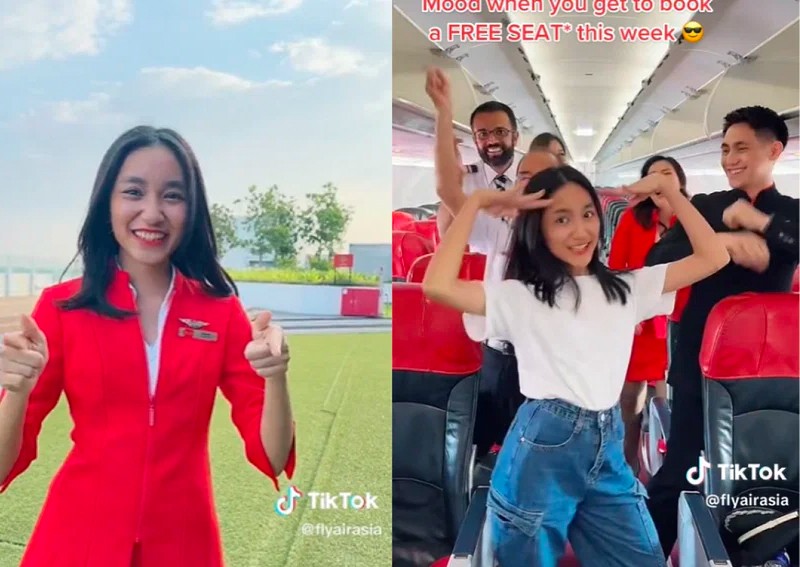Teen in viral Charles & Keith 'luxury bag' TikTok video now creating content for AirAsia