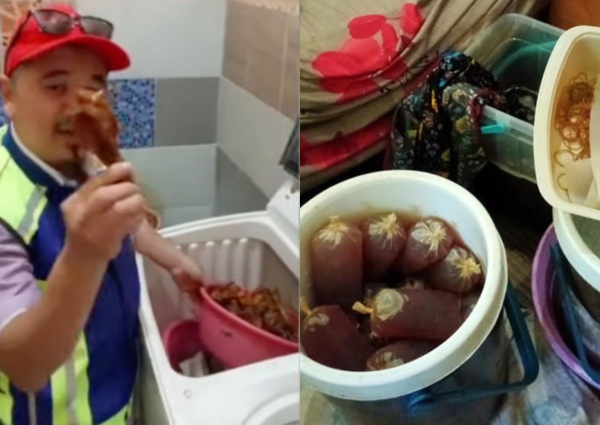 Sneaky business: Malaysian woman hides food in toilet and washing machine to sell to non-fasting Muslims