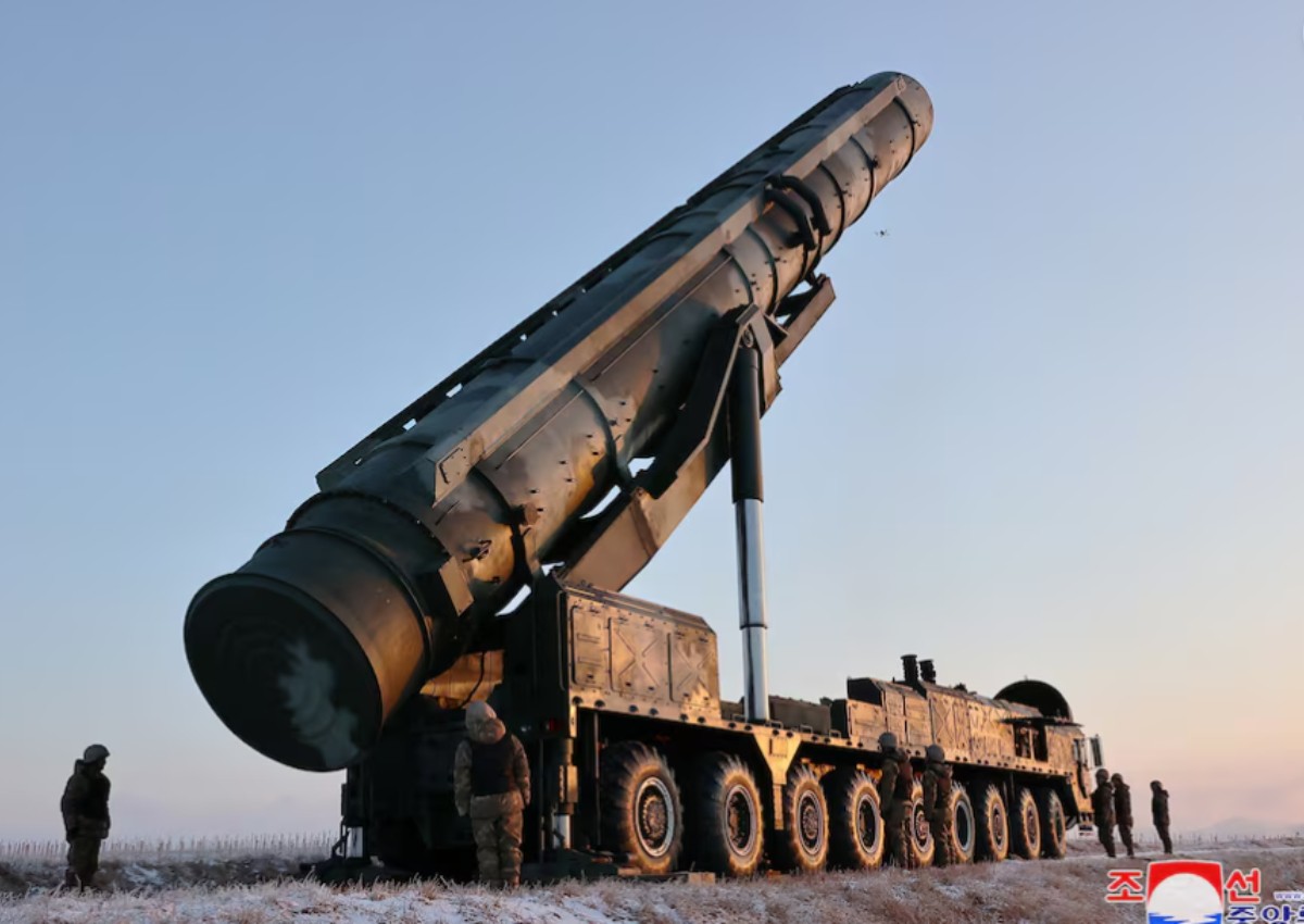 North Korea fires ballistic missile as South hosts democracy conference