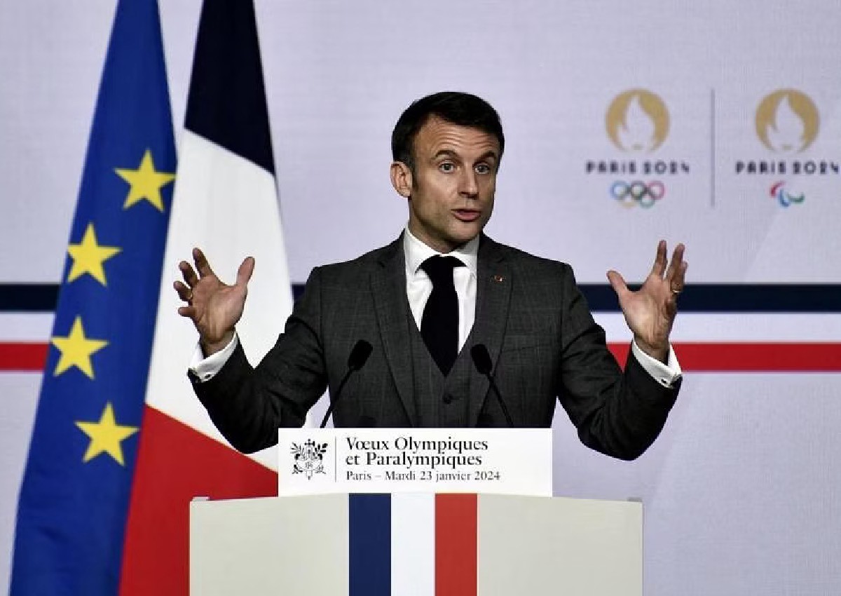 Russia will be asked for ceasefire during Olympics, Macron tells Ukraine interviewer