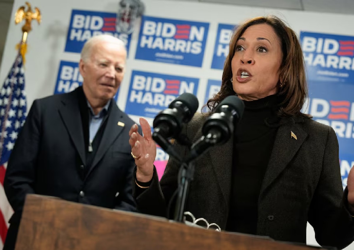 Kamala Harris pushes the envelope as Biden struggles with some Democrats