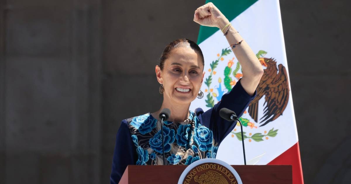 Mexico's Sheinbaum rallies national pride after US tariff reprieve