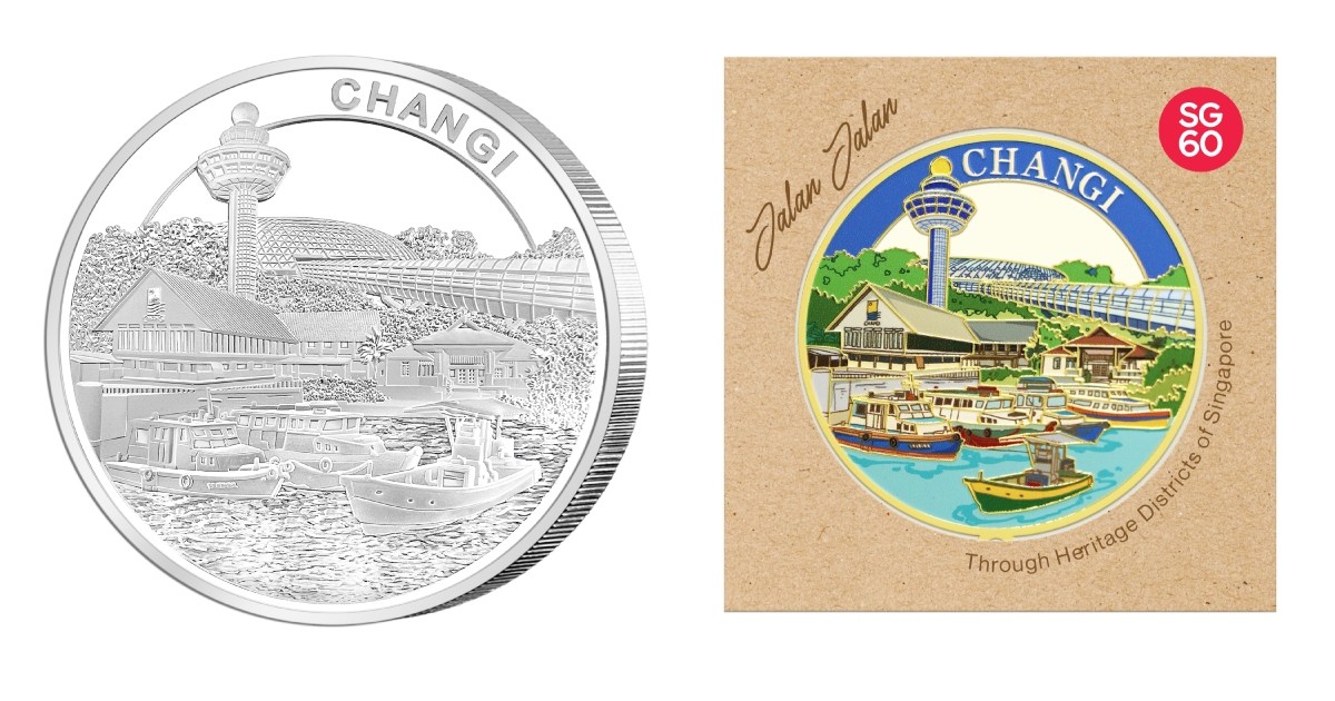 Medallions and bookmarks representing historic districts among SG60 collection by Singapore Mint