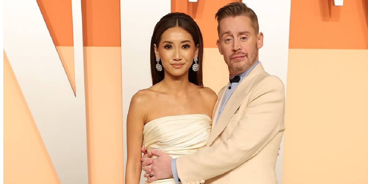 'It's funny, teaching him how to do laundry': Home Alone star Macaulay Culkin's fiancee