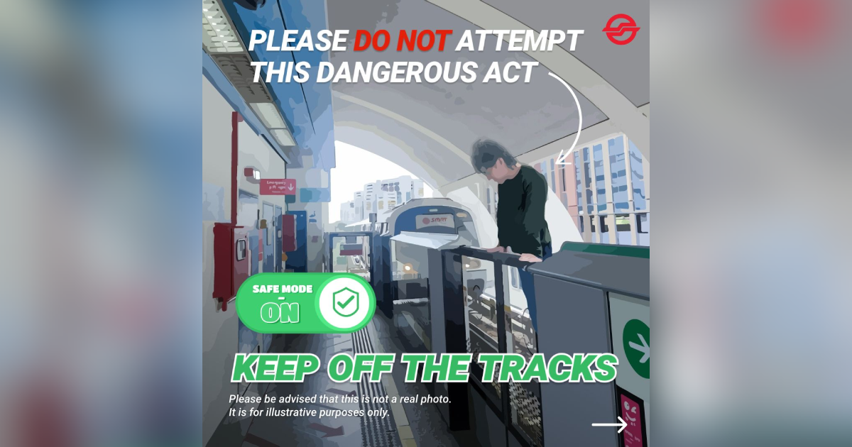 Keep off the tracks: SMRT issues warning after man climbed over barriers at Boon Lay MRT station to retrieve phone