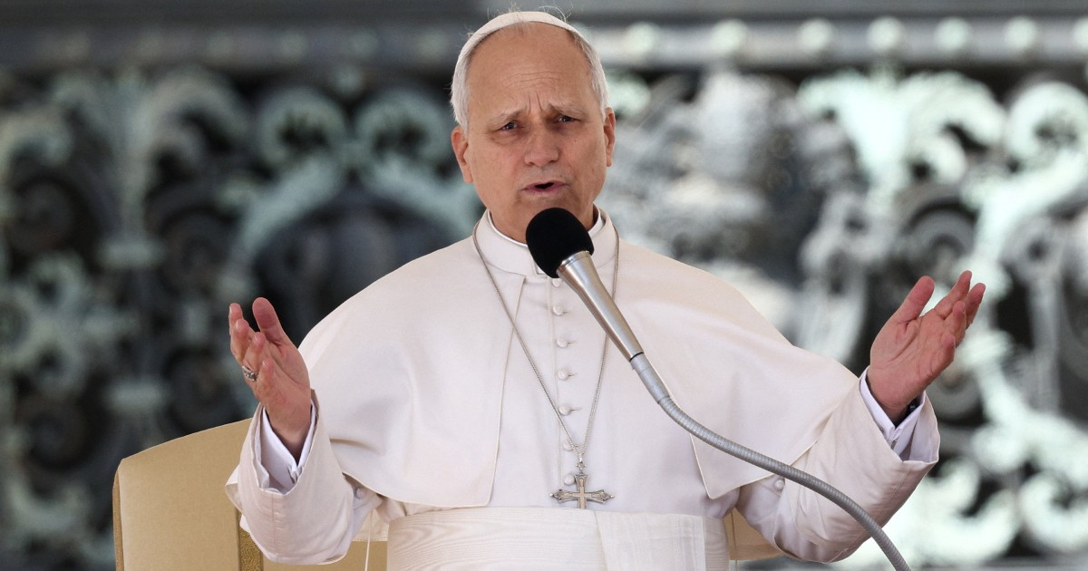 Pope Leo calls universal healthcare a 'moral imperative'