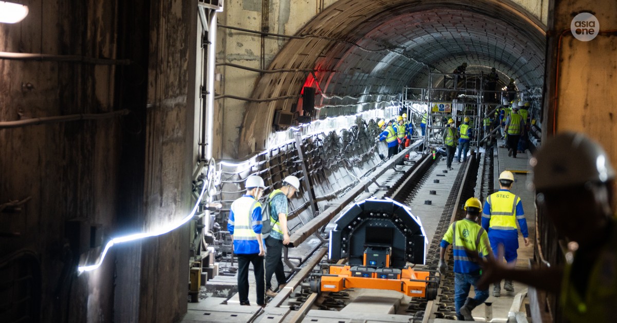 Circle Line tunnel works set to finish early by April 10, final prep for stage 6 opening begins