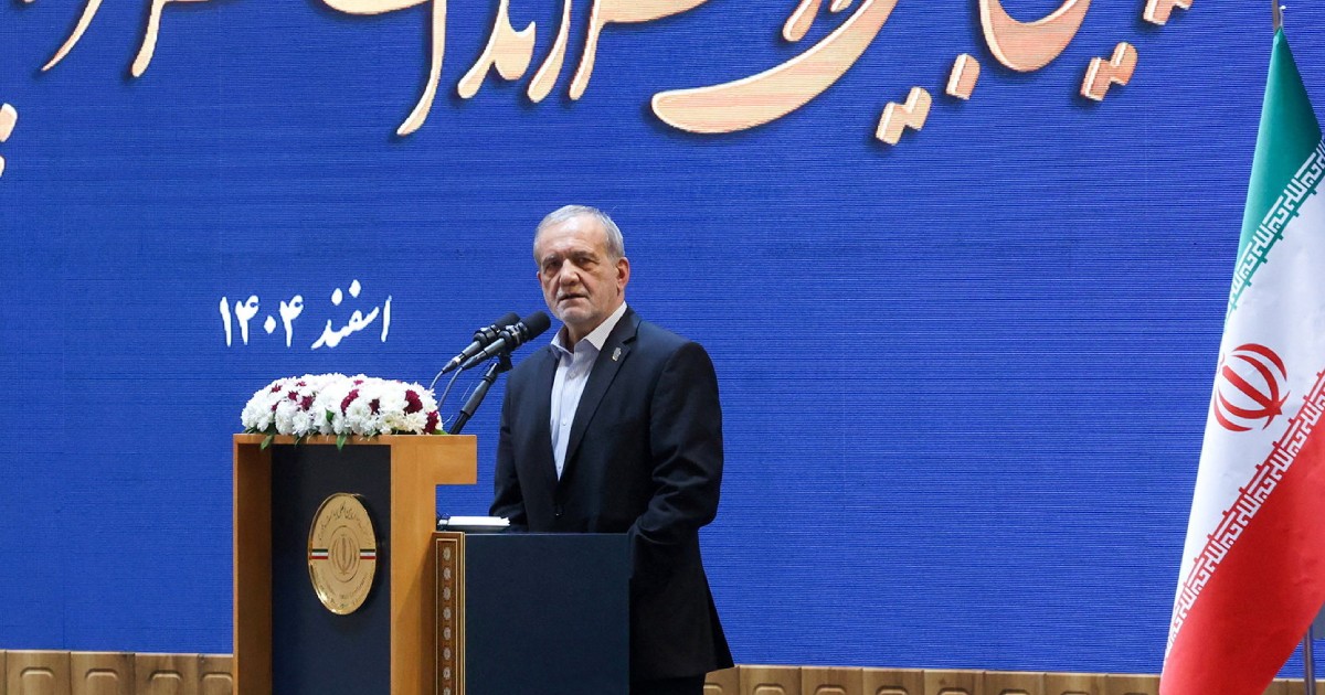 Iran's president says immediate cessation of US-Israeli aggression needed to end war