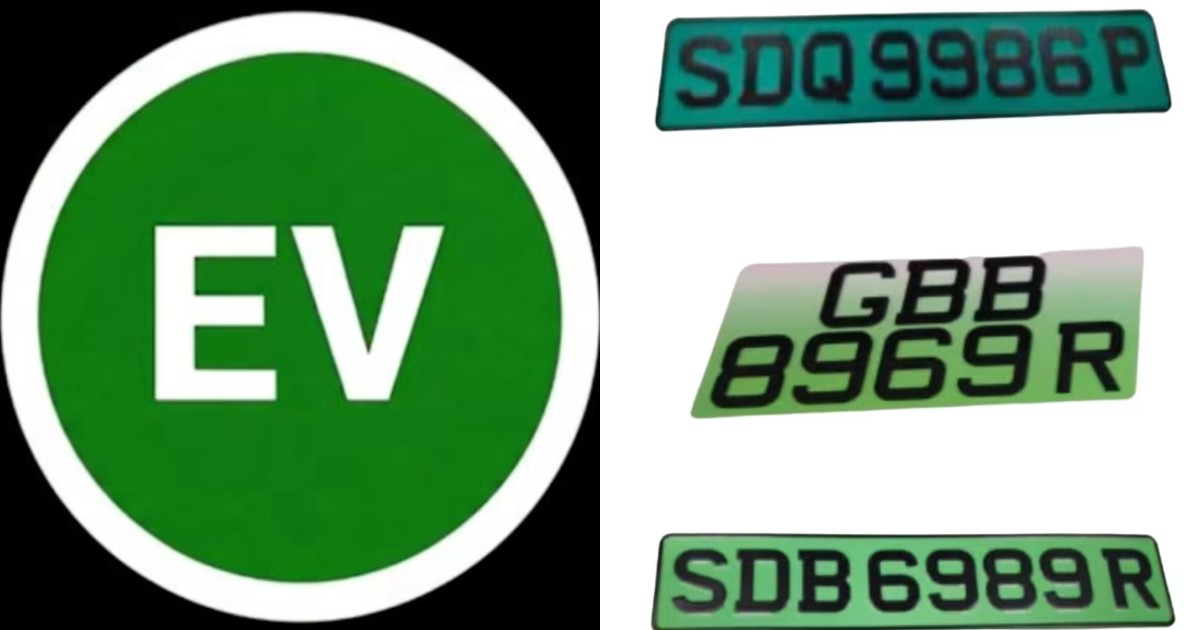 LTA, SCDF to seek views on 3 proposed designs for EV licence plates