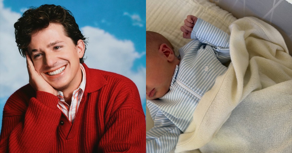 Charlie Puth welcomes his first child