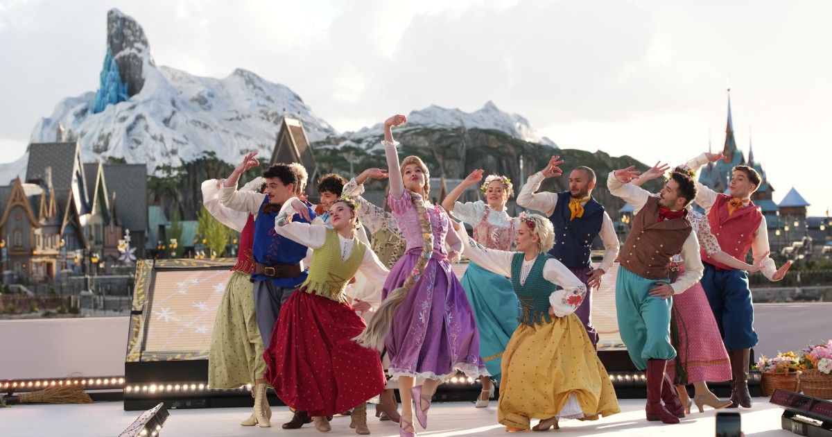 Disney's new CEO opens World of Frozen in Paris as he showcases the empire that made him