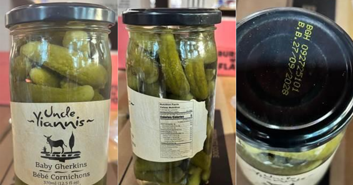 Uncle Yiannis' pickled cucumber product recalled over undeclared sulphur dioxide allergen: SFA