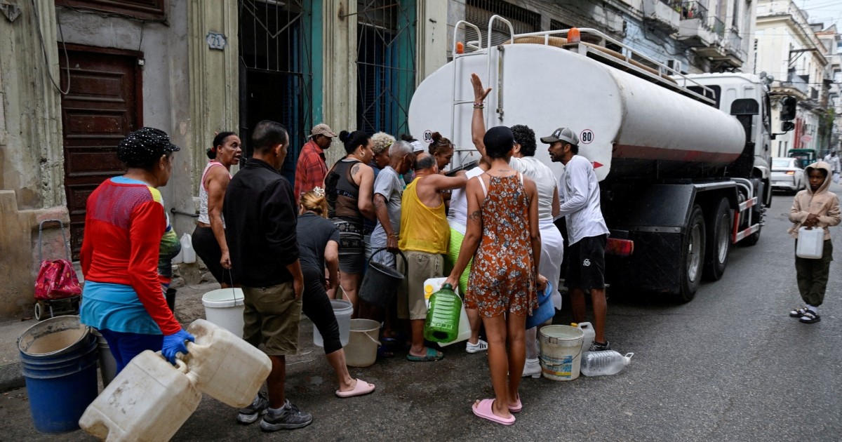 Russian oil tanker arrives in Cuba as Moscow vows to stand by Havana