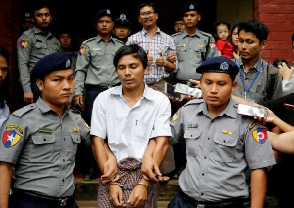 Jailed Myanmar Reuters reporters, US border photographers win Pulitzer Prizes
