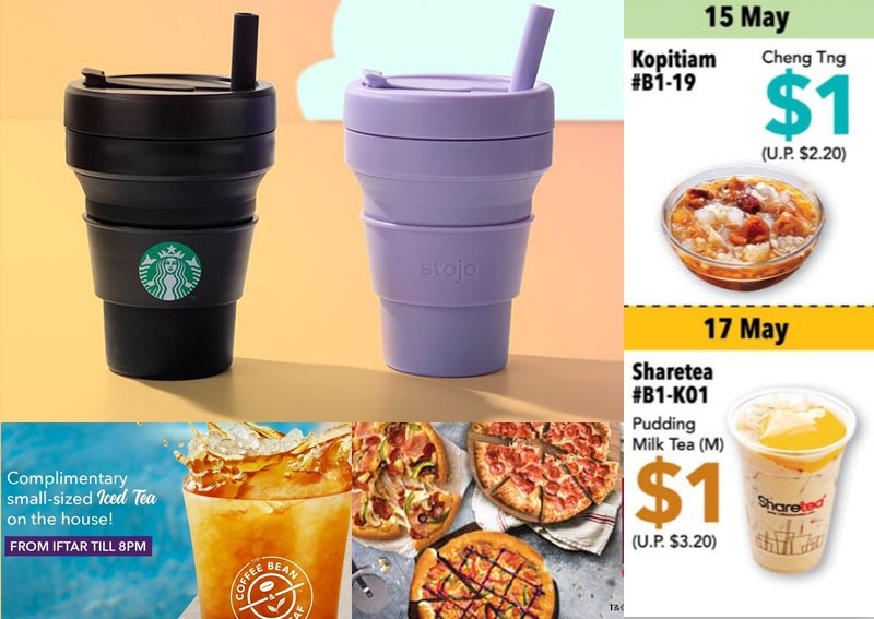 Good deals must share: Promos in Singapore May 13-19