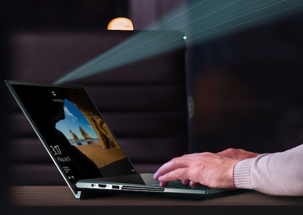 Asus debuts laptop with three screens and a full-sized mechanical keyboard