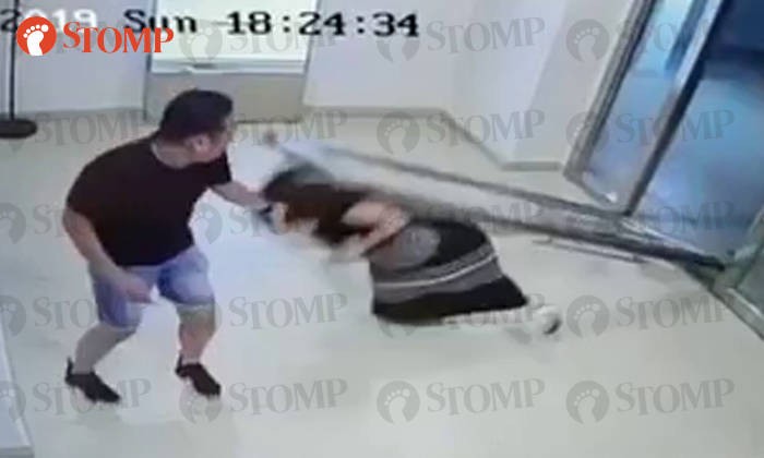 Door falls on woman at carpark lift lobby of Alexandra Central Mall