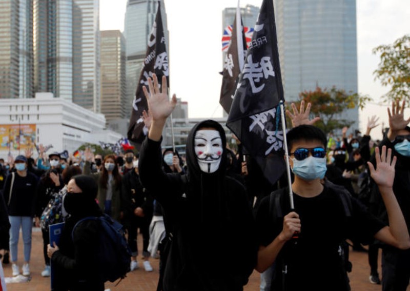 China says Hong Kong will never be calm unless violent protesters removed