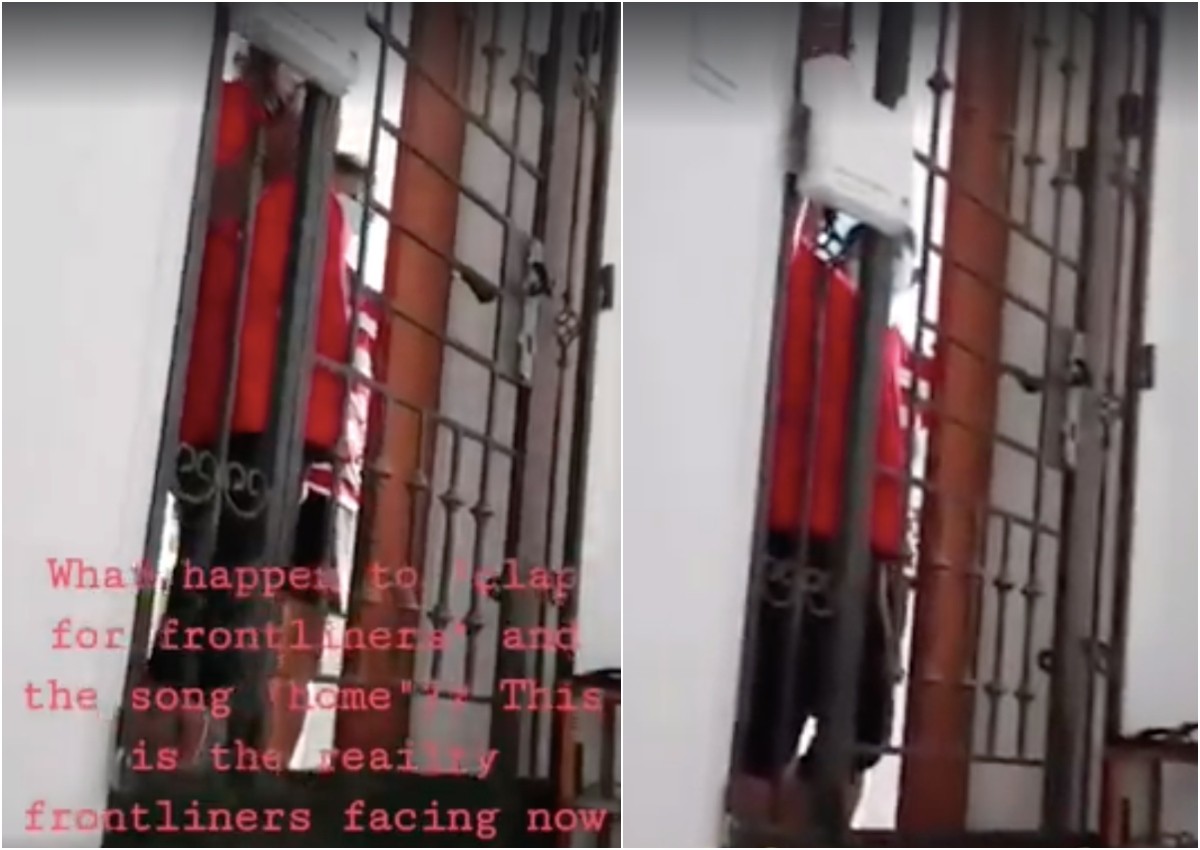 'Virus! Virus!': Nurse mocked, shamed and sprayed with disinfectant by neighbours daily 