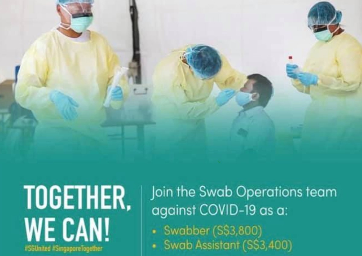 Are swabbers overpaid compared to nurses? MOH responds after viral post stirs debate