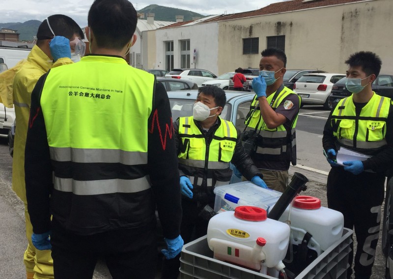 Going home: Covid-19 sparks Chinese exodus from Italian textile town