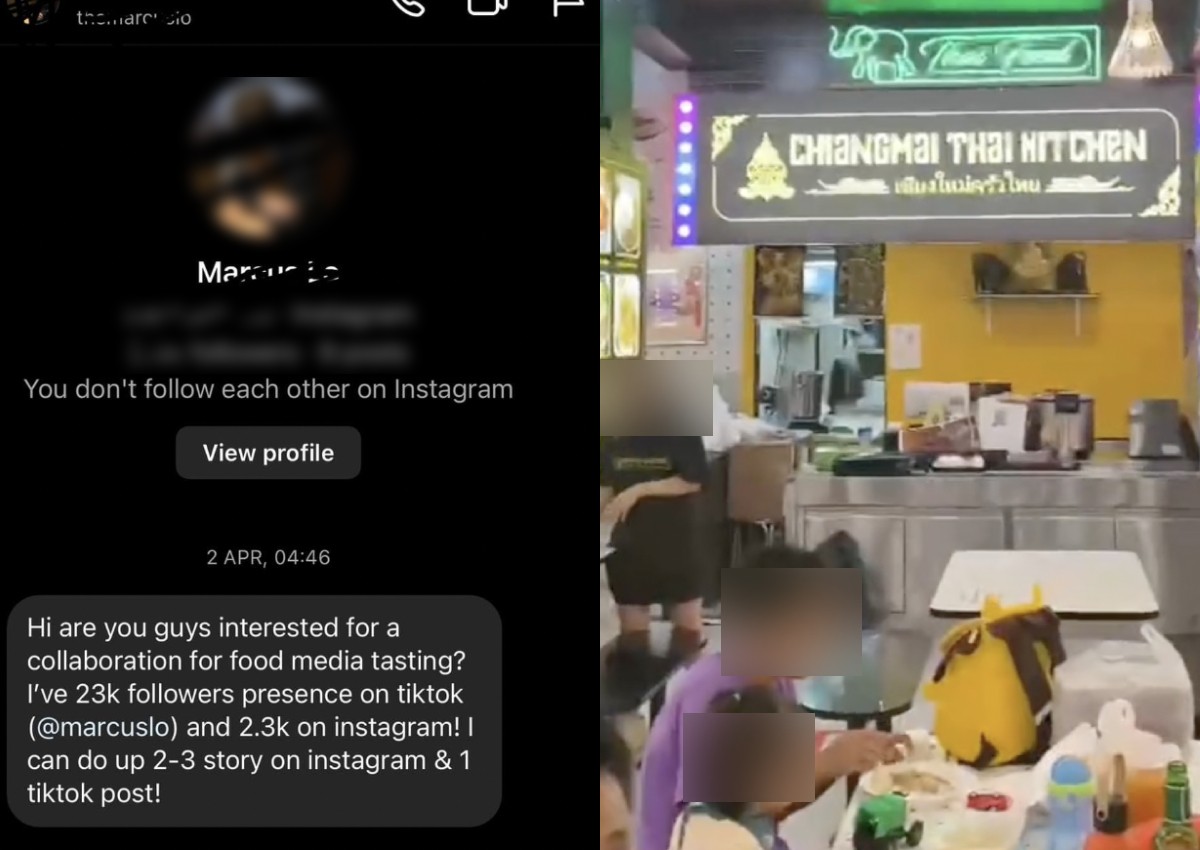'Don't ruin my life': Influencer refutes Thai eatery's accusations he ghosted them on promised collab after free meal