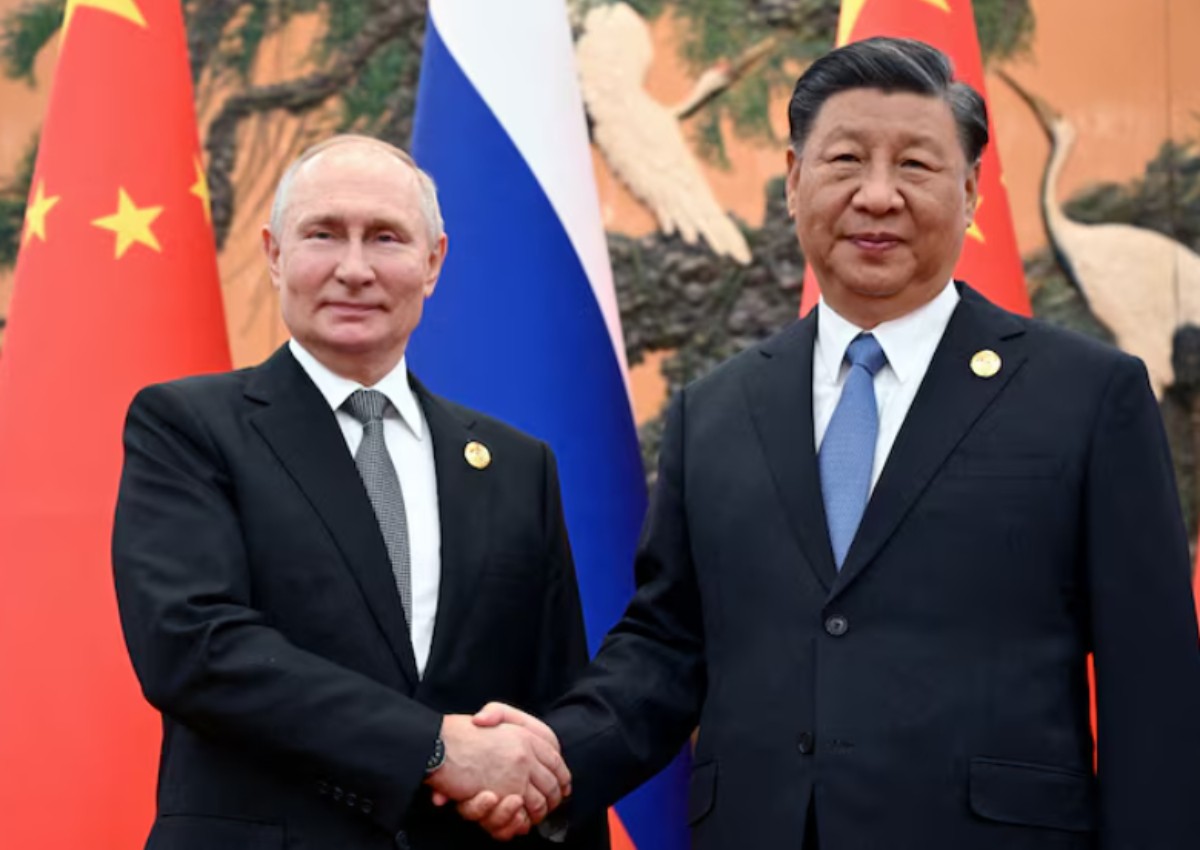 Putin arrives in China to deepen strategic partnership with Xi