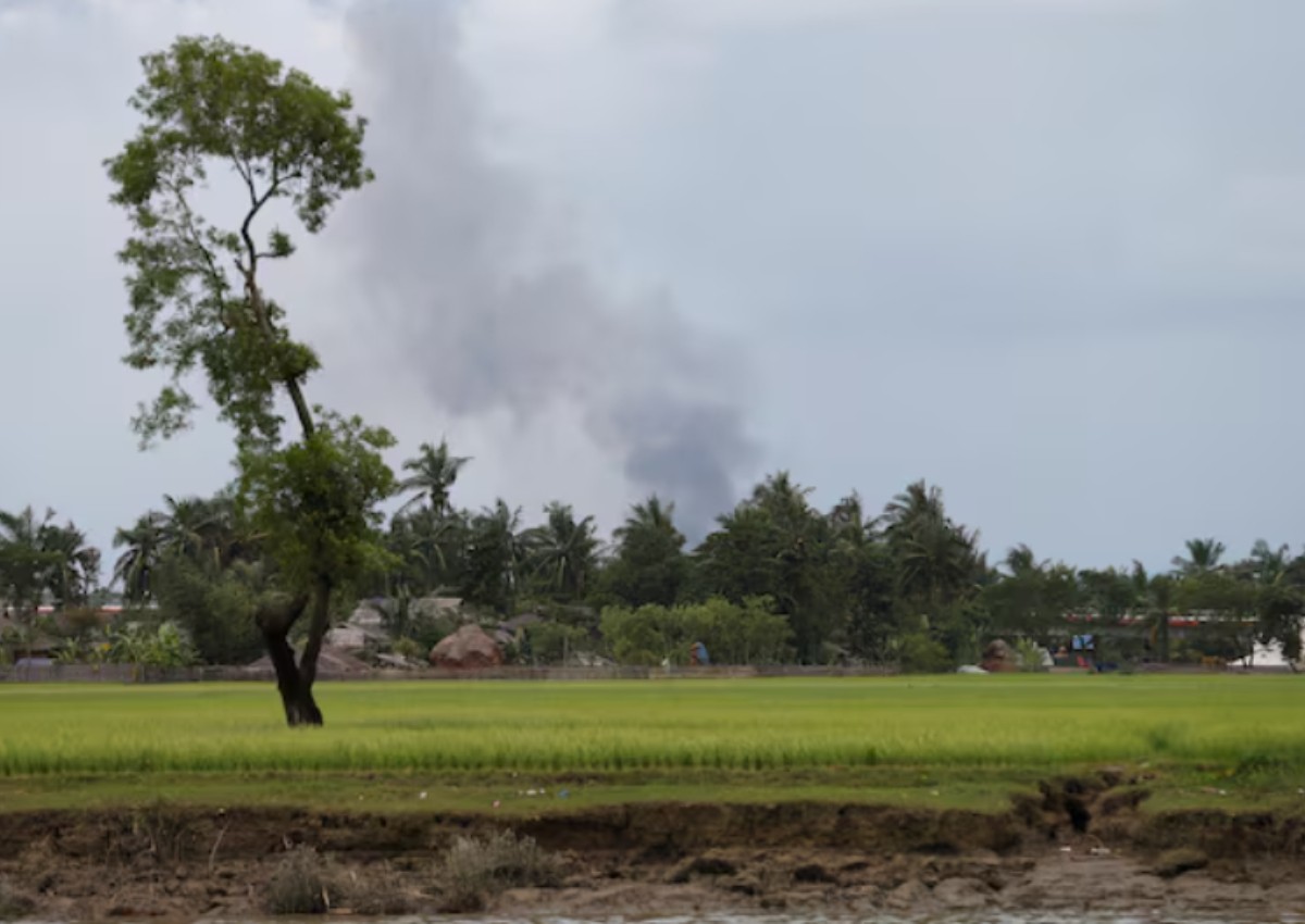 Myanmar rebel group claims control of town, denies targeting Rohingya