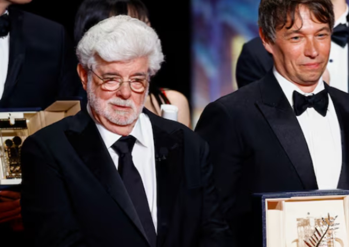 George Lucas receives honorary Palme d'Or at Cannes Film Festival