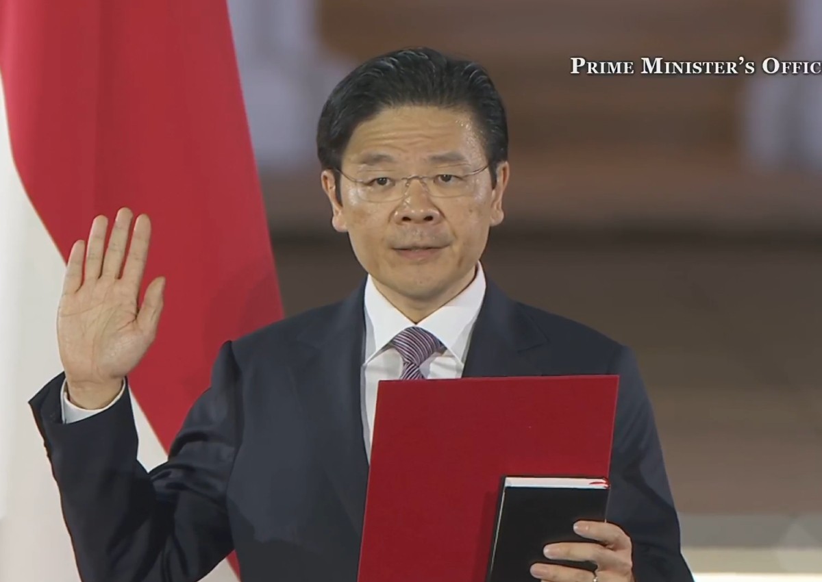 Lawrence Wong sworn in as fourth Prime Minister of Singapore