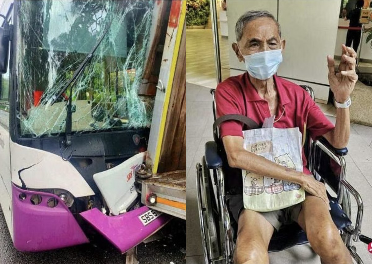 'It happened so fast and abruptly': 3 passengers hurt after bus crashes into parked trailer truck in Ang Mo Kio