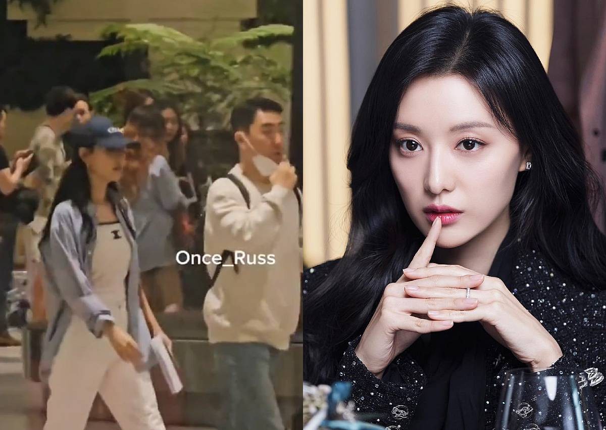 Queen of Tears' Kim Ji-won in Singapore, met warmly by fans at Changi Airport