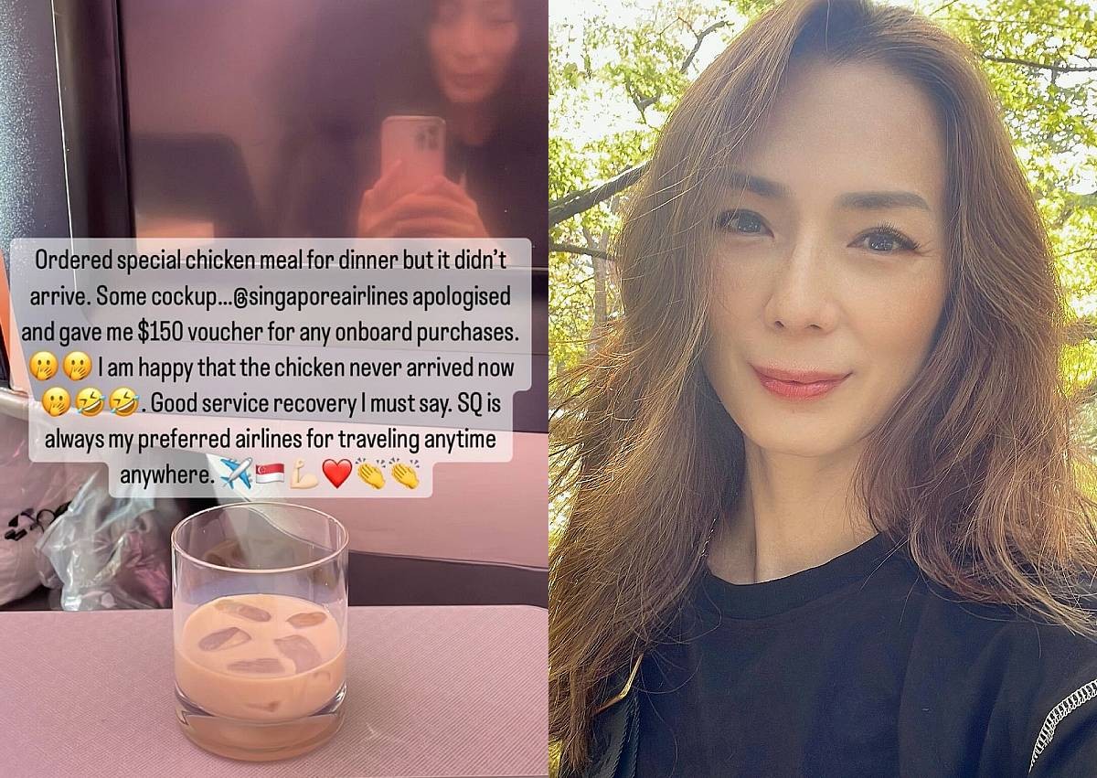 No chicken never mind: Jacelyn Tay delighted with SIA's service recovery