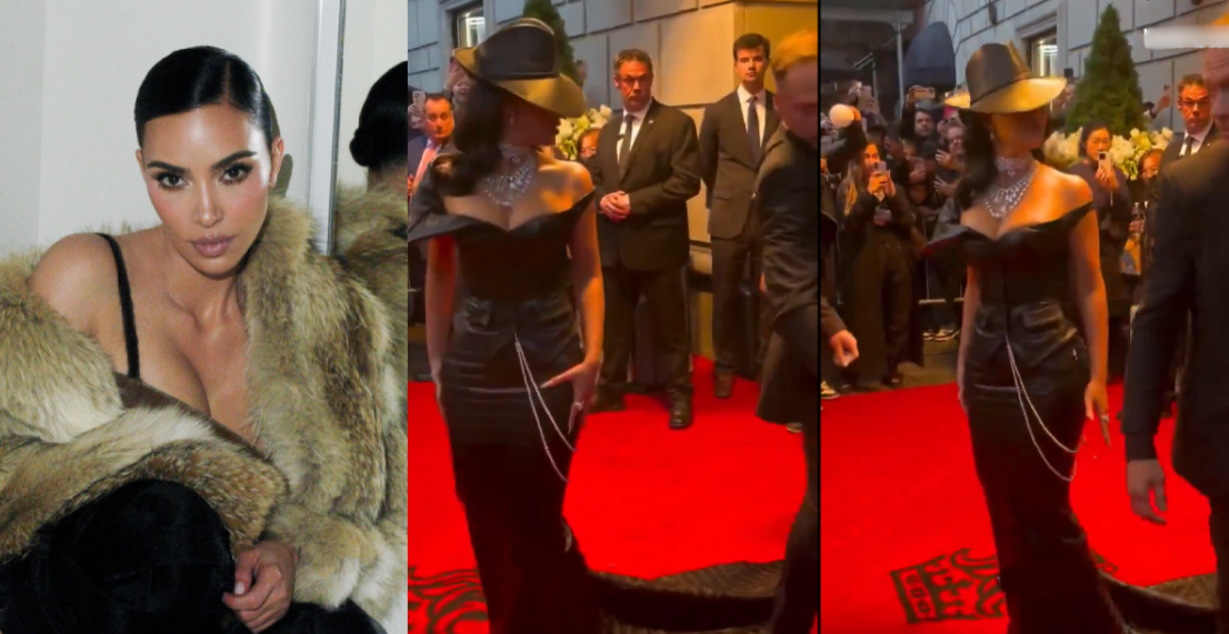 Kim Kardashian scolds security guard for stepping on 2025 Met Gala dress