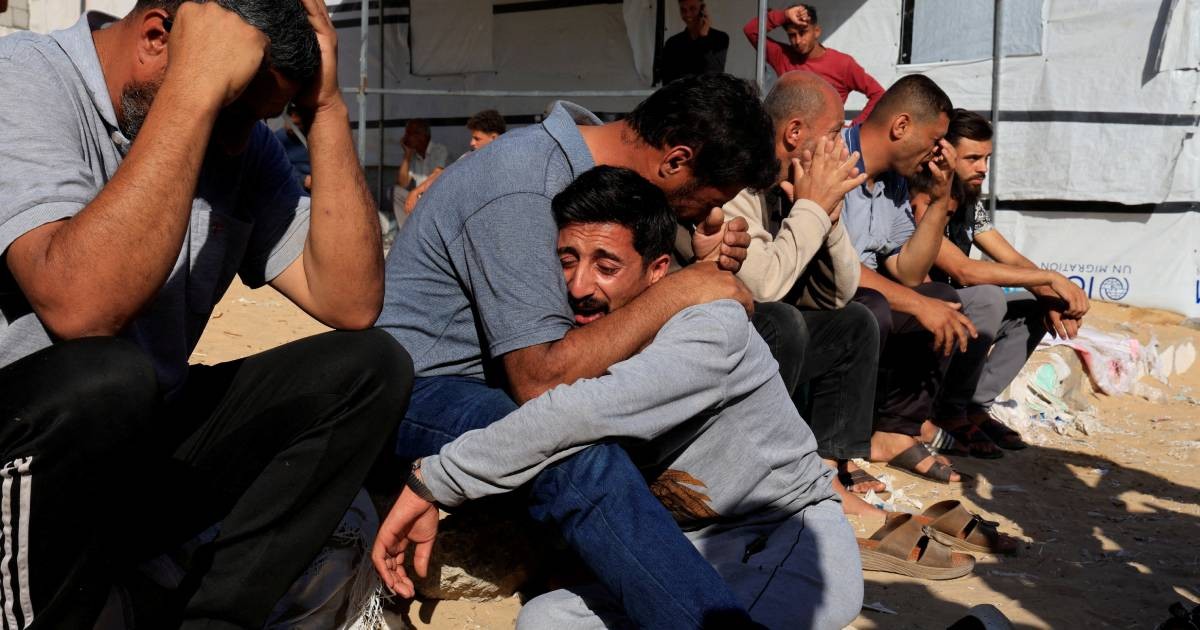 Israeli strike kills 20 in Gaza school housing displaced people, health authorities say